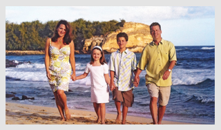 Our Family in Hawaii